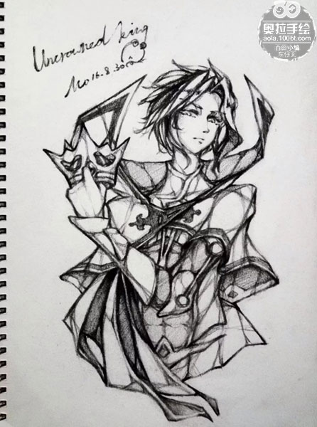 奥拉星手绘 无冕之王