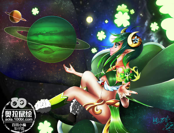 奥拉星鼠绘 木星女神