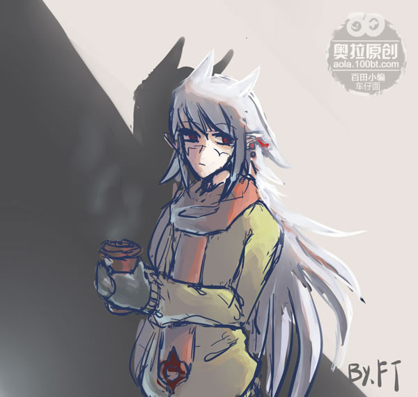 奥拉星板绘 冬日归零者