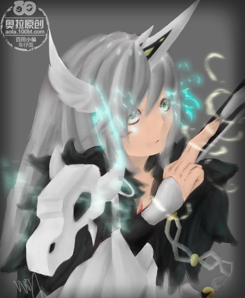 奥拉星板绘 妖王冽