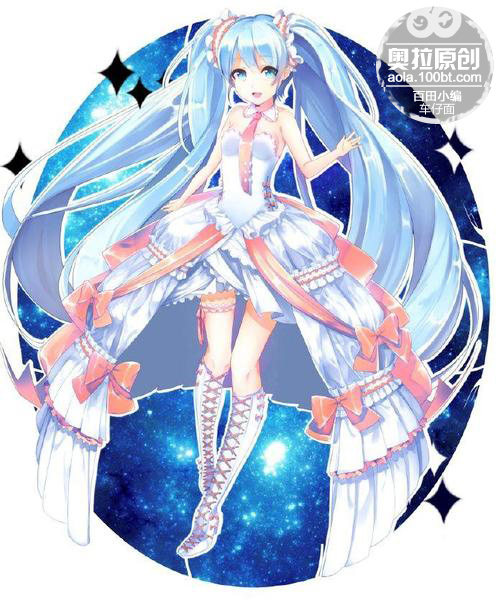 奥拉星板绘 少女