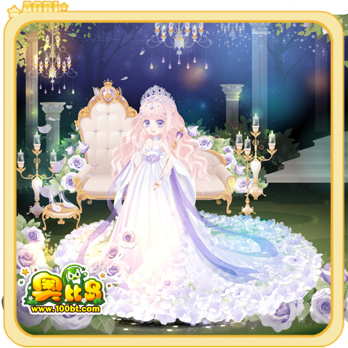 奥比岛王妃盛婚花嫁装