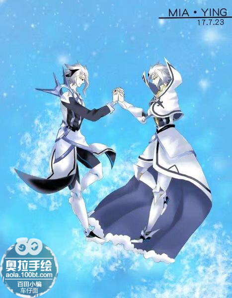 奥拉星板绘 无冕之王潜