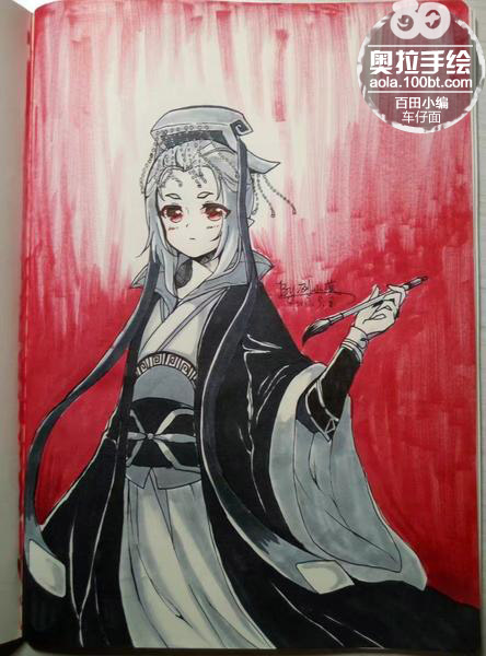 手绘嬴小政