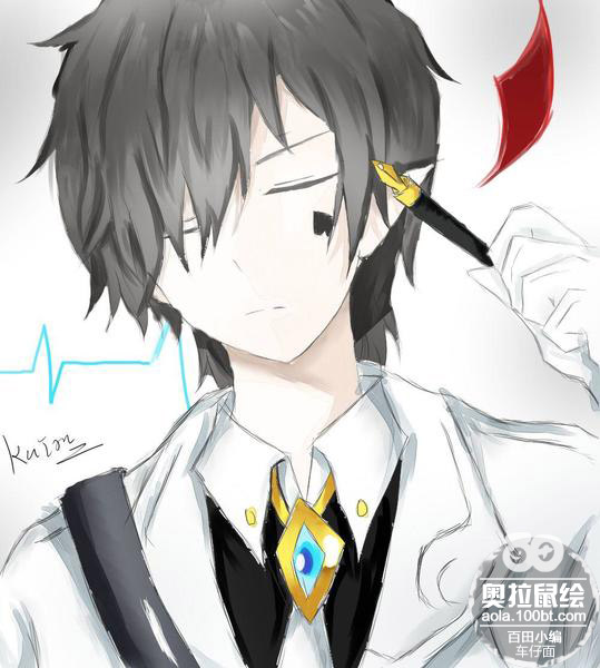 奥拉星板绘 一个祸乱之源,黑桃k