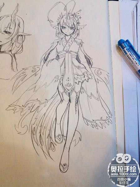 青鸾拟人