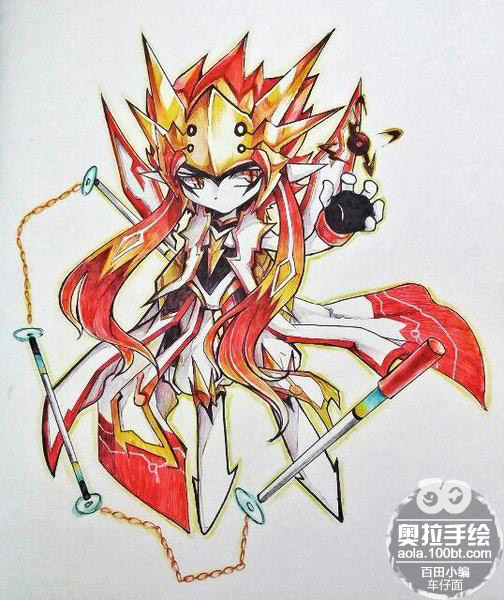 【圆珠笔】力量王Q版
