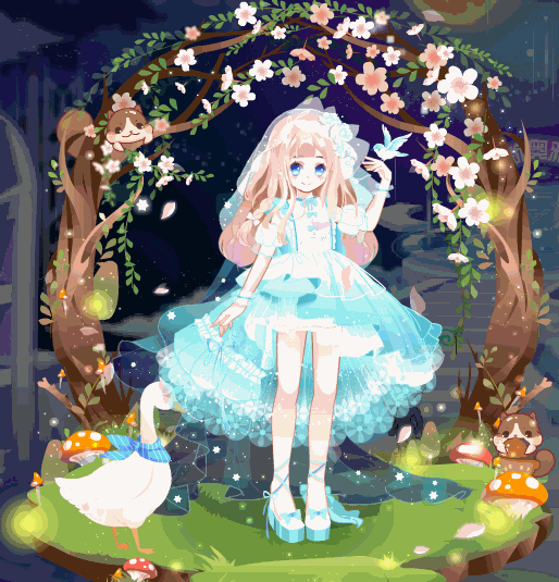 画公主的漂亮鞋子图片