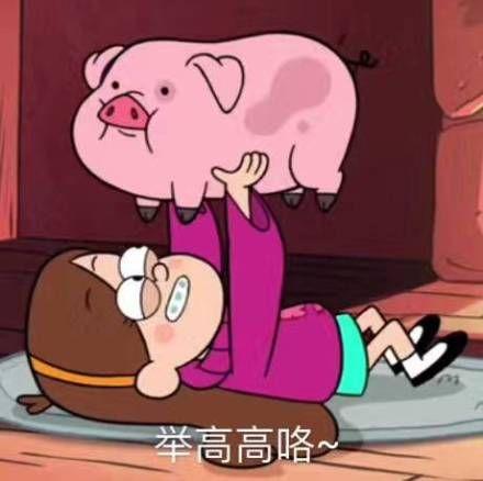 举高高我的猪表情