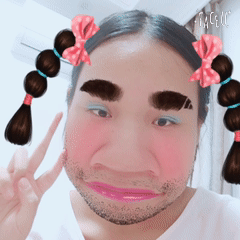 【爆照】哈哈哈哈沉迷Faceu表情包_百田萌友圈