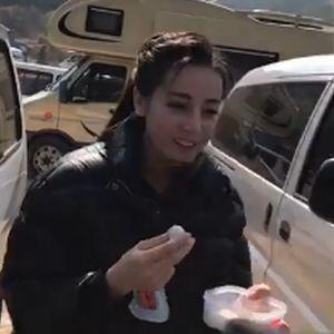 7没有架子   粉丝探班请别人吃酸奶疙瘩