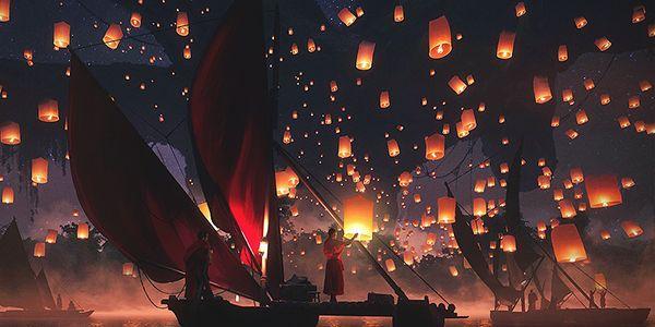 【渡水】海水梦悠悠,君愁我亦愁。_百田古风圈