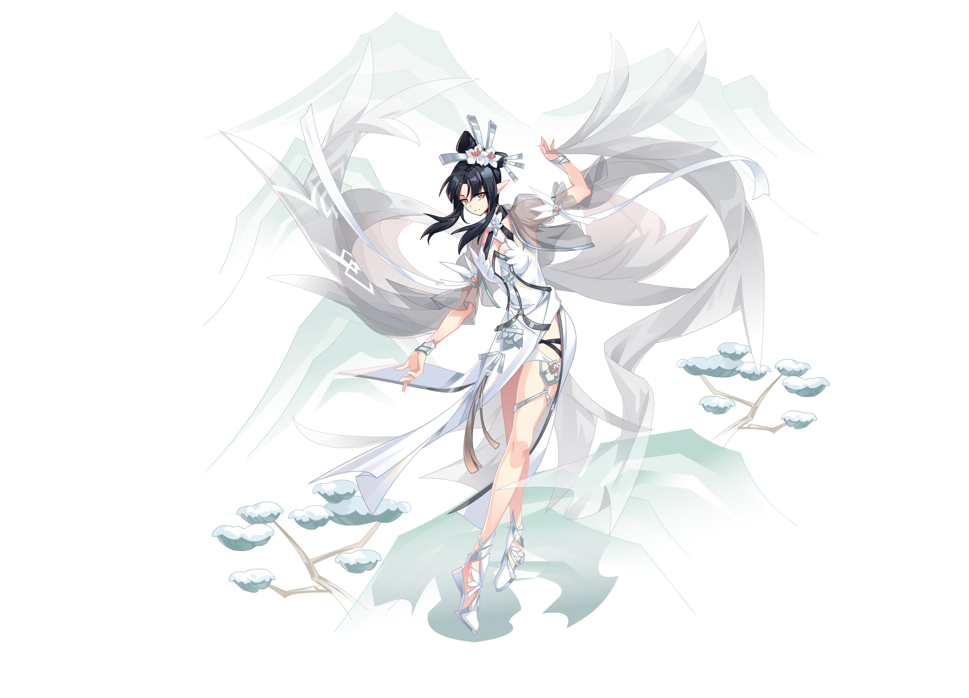 紫霞雾凇·庐山