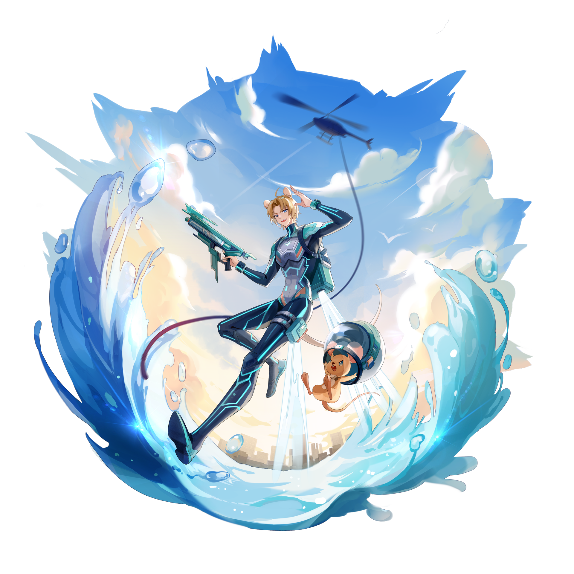 翻江启元·蒋平