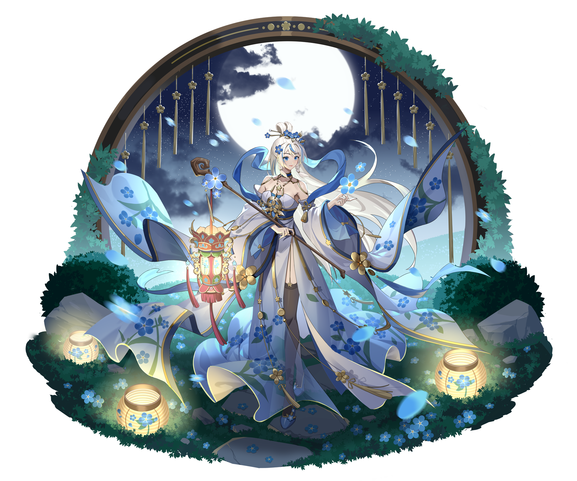 勿忘花期·弥梦离