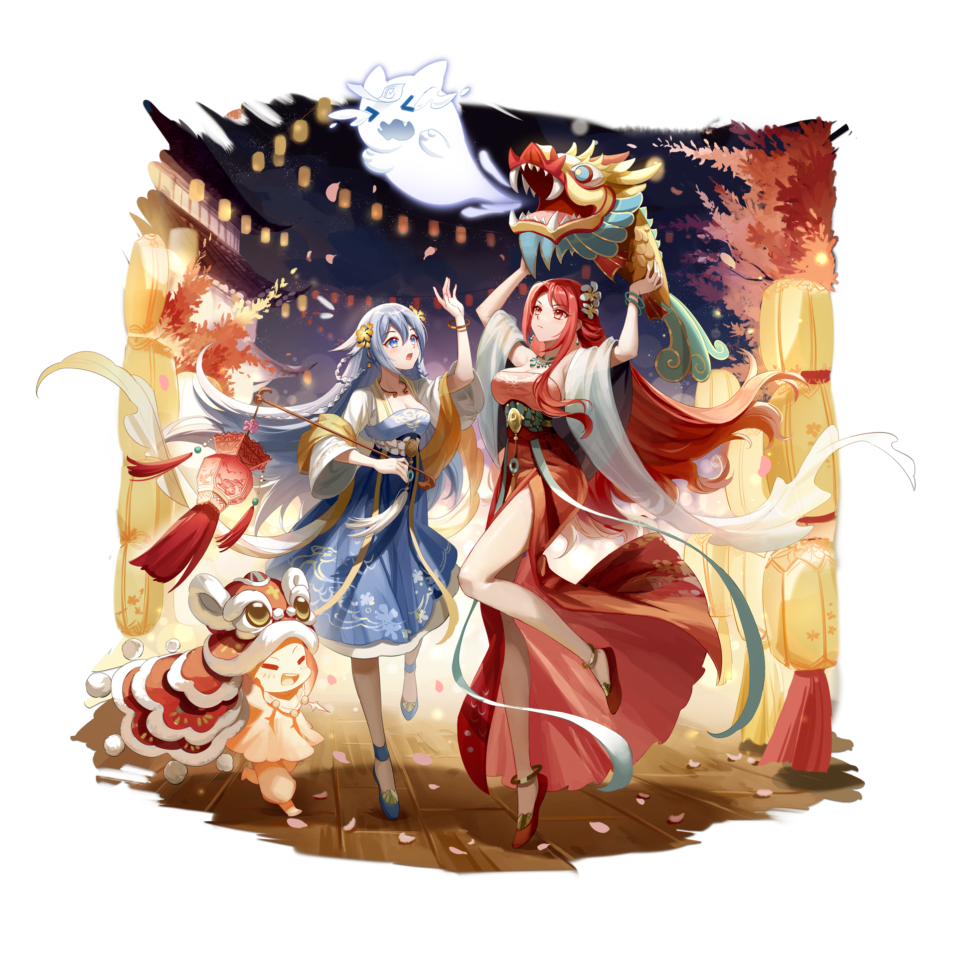 诞泽桃符·爱灵（神火）