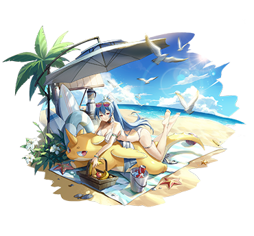 [炫彩]浪滩小憩·龙神