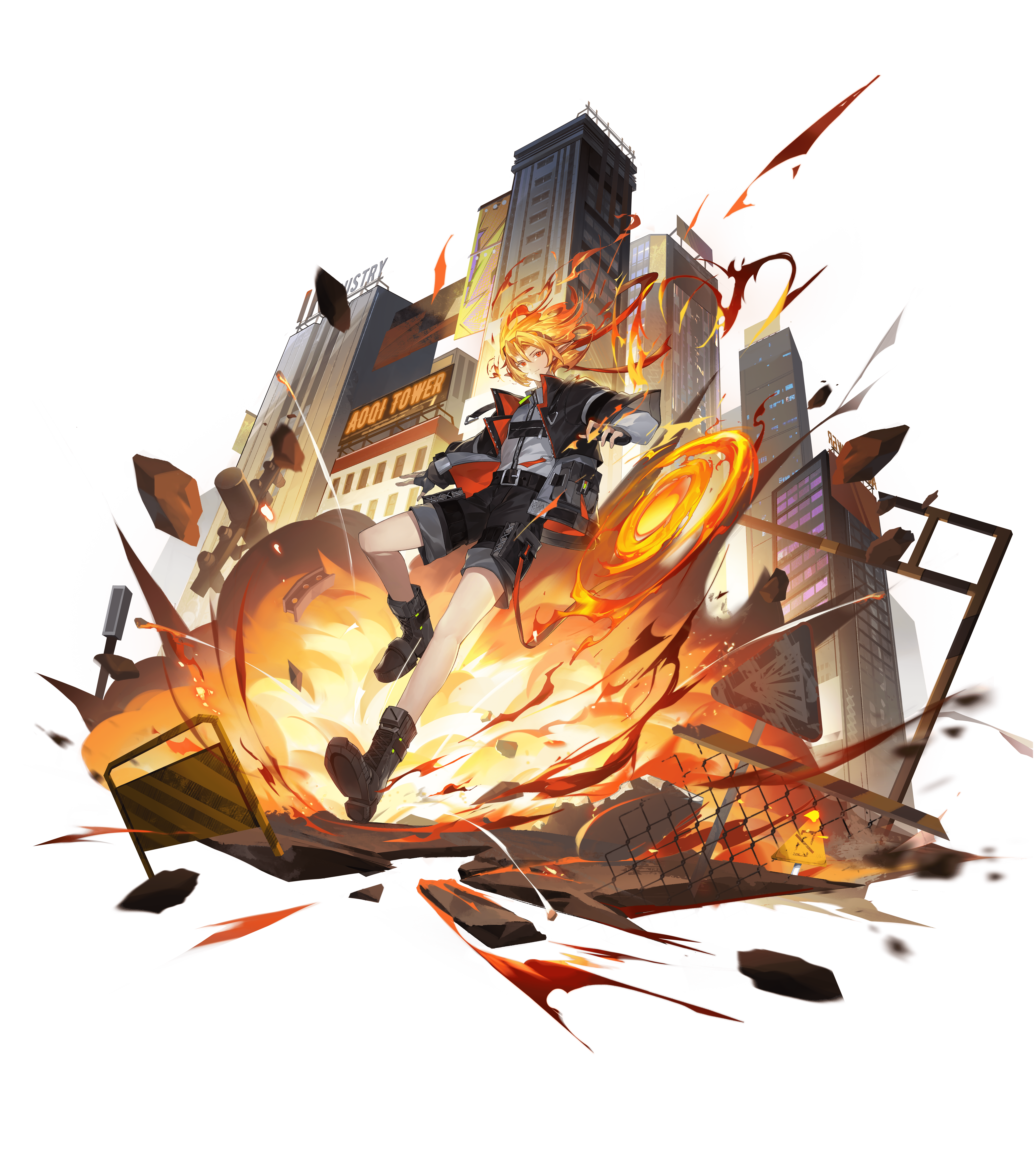 [灵初]烬狂炽勇·热血