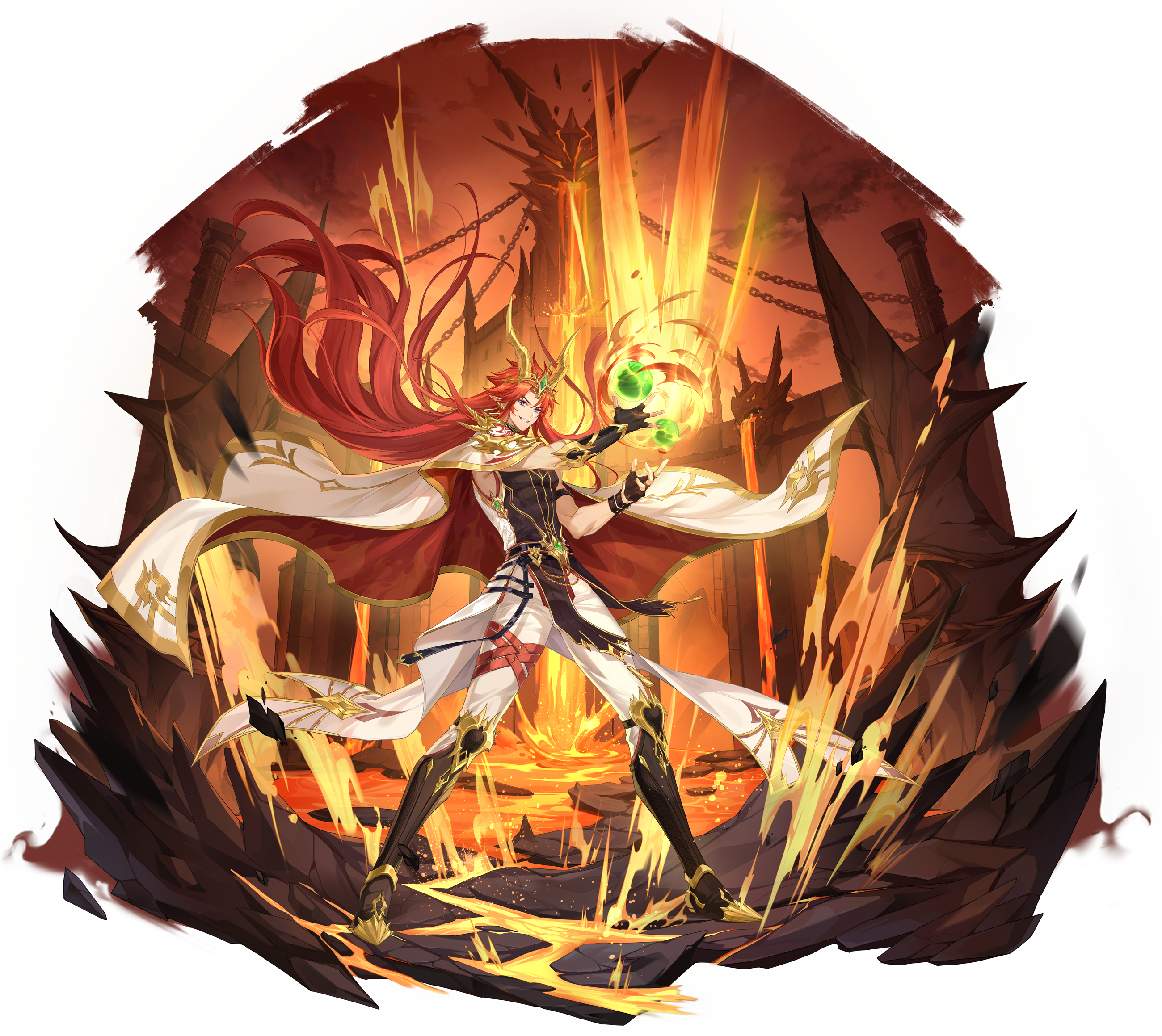 [灵初]炽狱狂神·龙炎