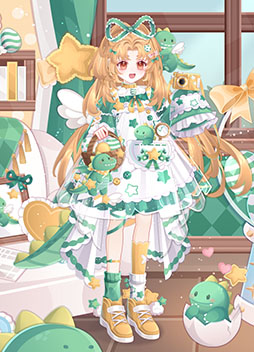 嗷呜小恐龙套装