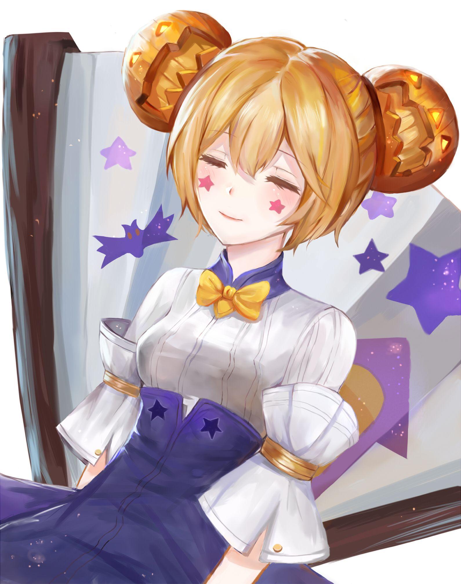 【水表】画师同人比赛 王者荣耀 万圣前夜 小乔 11-01 2 4