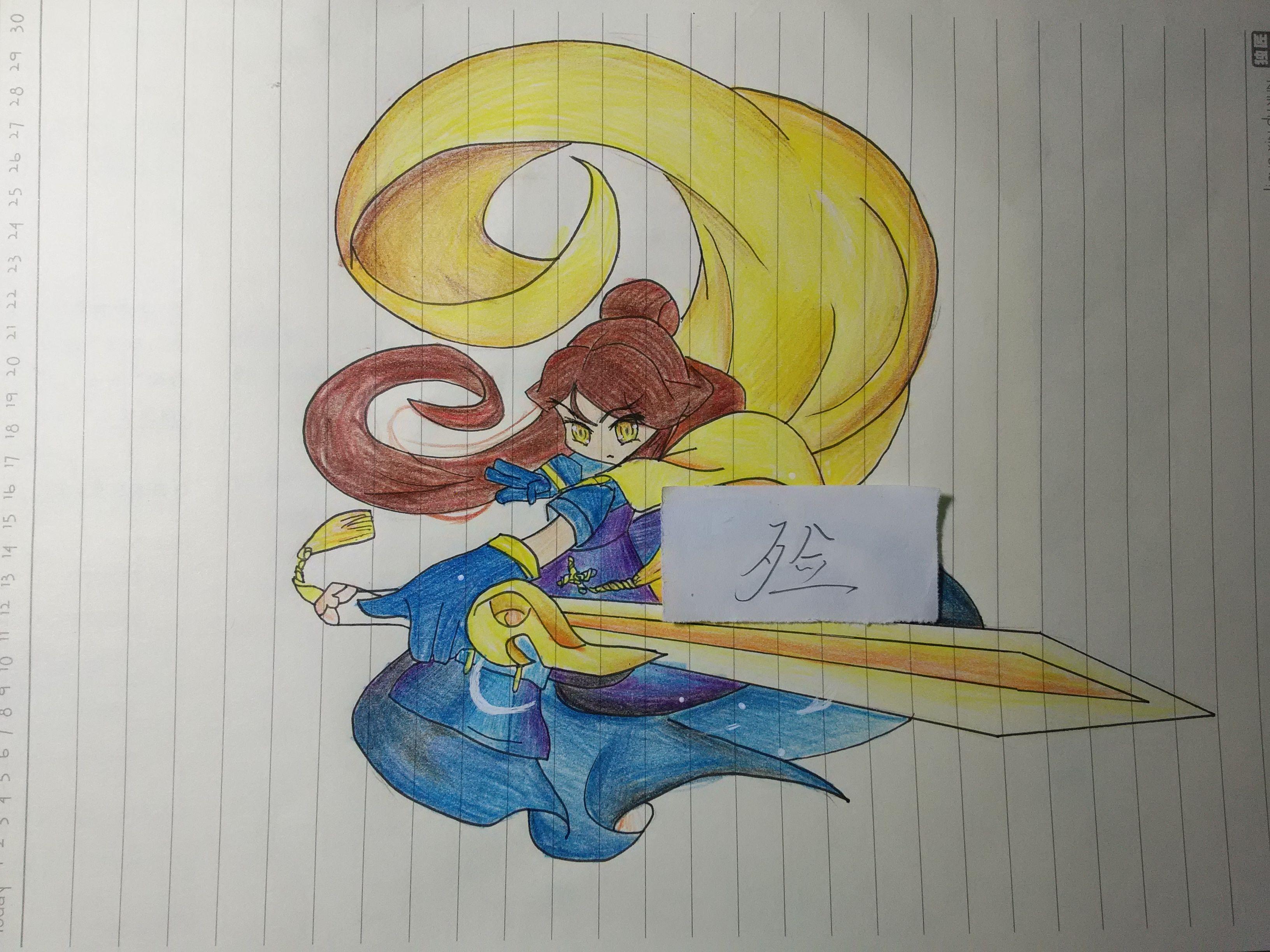 【龙魂魅影/苏殓阎】手绘临摹奥义人物