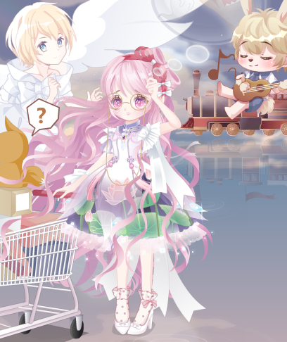 同样是旗袍,差距咋就这么大诶~~~(>_ )~~~_奥比岛圈_手机百田网