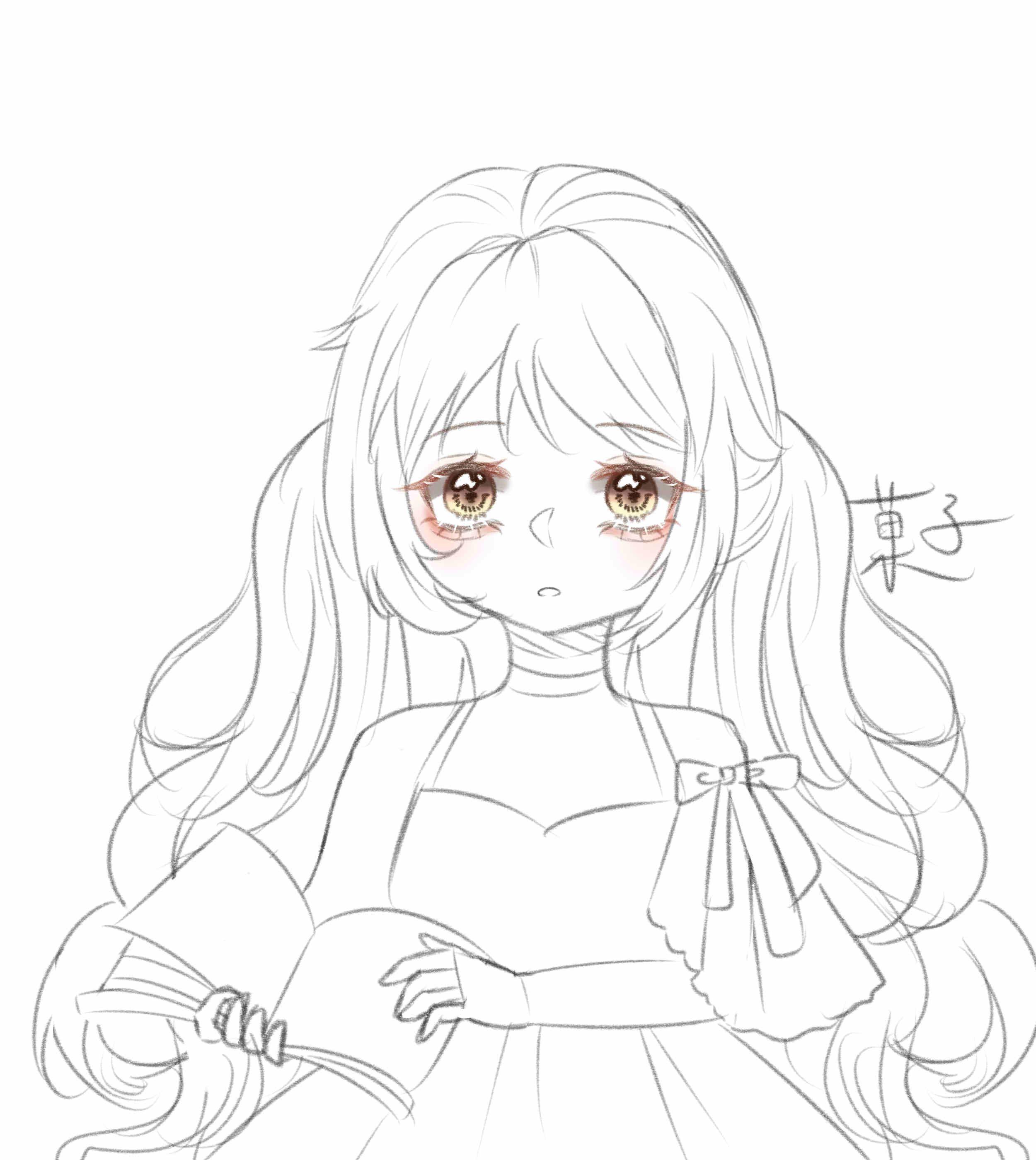 【菓子】摸鱼画画搭配_(:3 」∠ )