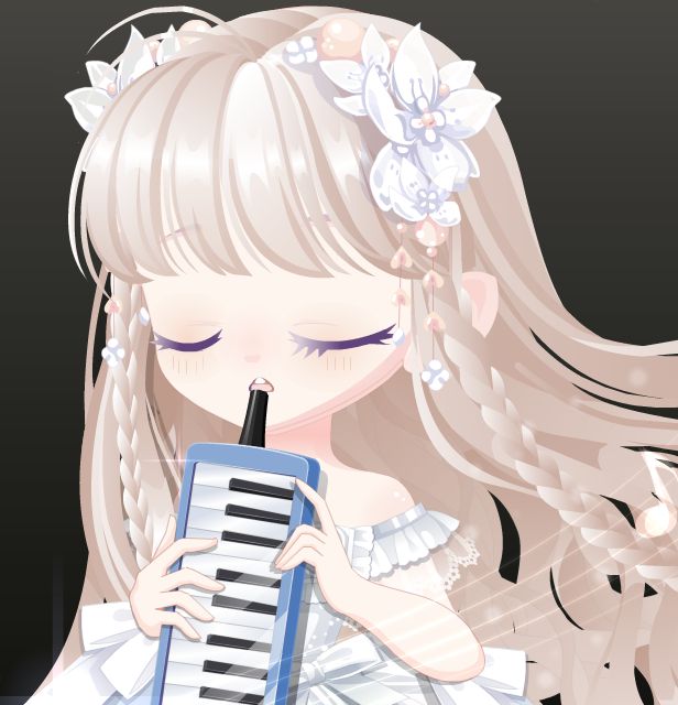 我的造型:艾特好友:无造型说明:当我伴随今晚的月光吹完这首歌时你